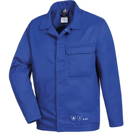 HB-Strlichtbogenschutz-Arbeitsblouson, 260 g/m, royal